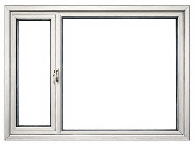 1.8mm薄壁塑钢窗白色款，高性价比之选，节能隔音好