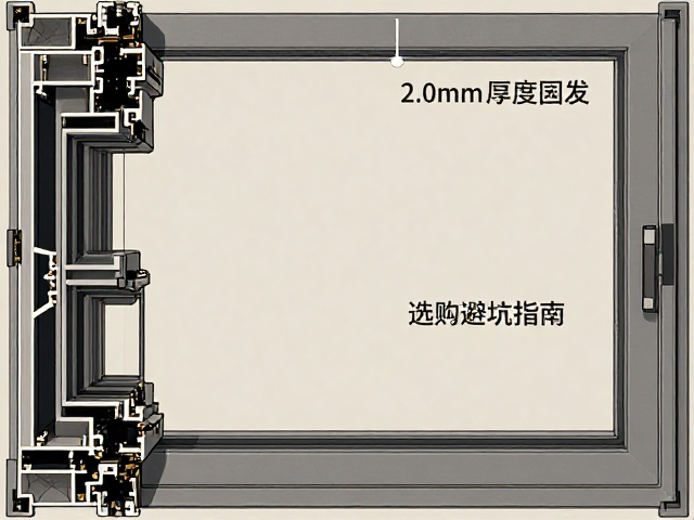 薄壁塑钢窗主受力部位2.0mm厚度的国家标准与选购避坑指南