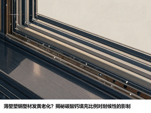 薄壁塑钢窗型材发黄老化?揭秘碳酸钙填充比例对耐候性的影响