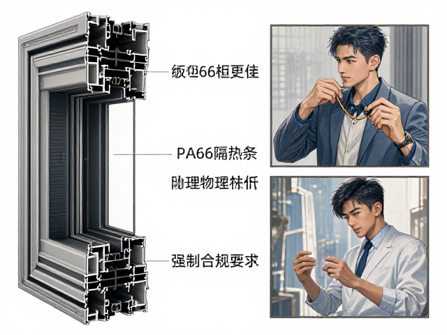 薄壁塑钢窗怎么选?PA66隔热条,厚壁增强结构更稳