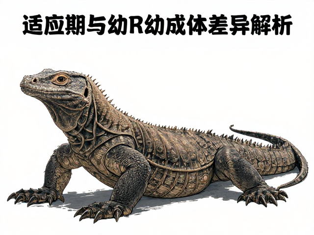 科莫多巨蜥饲养指南,适应期与幼成体差异解析