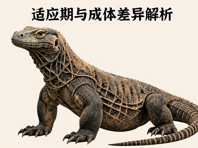 科莫多巨蜥饲养指南,适应期与幼成体差异解析