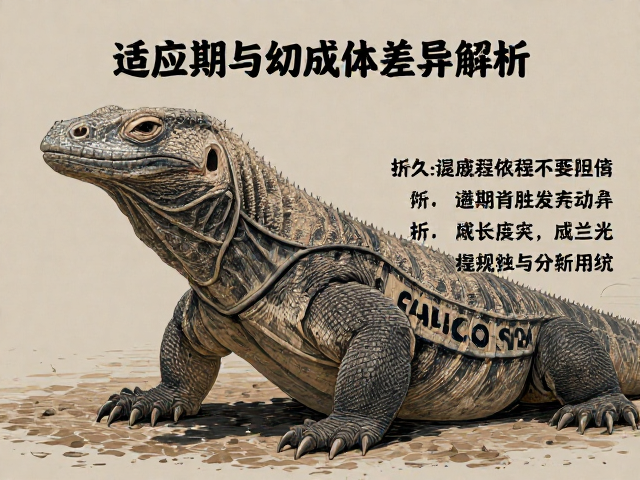 科莫多巨蜥饲养指南,适应期与幼成体差异解析