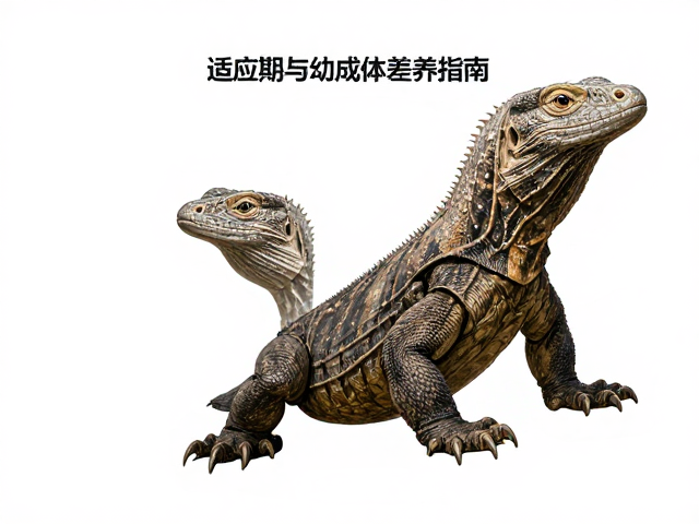 科莫多巨蜥饲养指南,适应期与幼成体差异解析