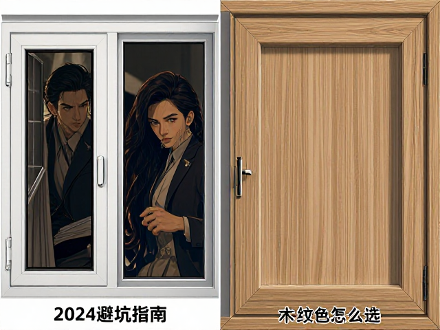 白色塑钢窗定制,木纹色与个性色怎么选?2024避坑指南