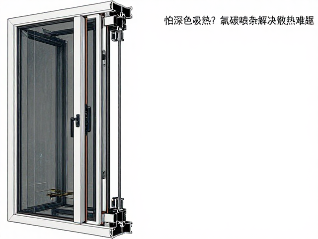 白色塑钢窗怕深色吸热?氟碳喷涂解决散热难题
