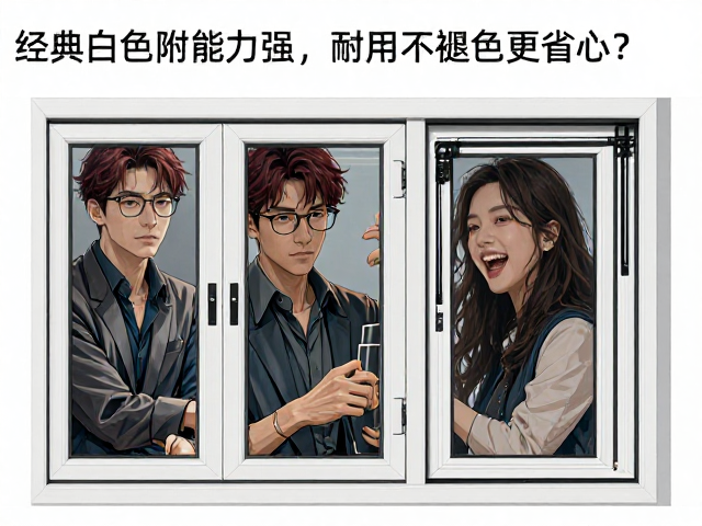 白色塑钢窗怎么选？经典白色附着力强，耐用不褪色更省心