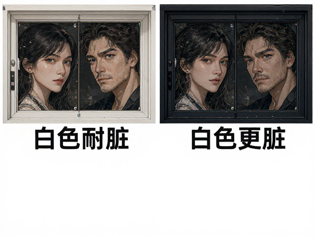 白色塑钢窗选黑色还是深色?深色易显尘,白色更耐脏?