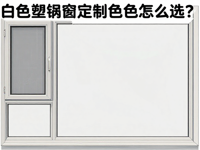 白色塑钢窗定制色怎么选?外墙需耐候色,防褪色更持久