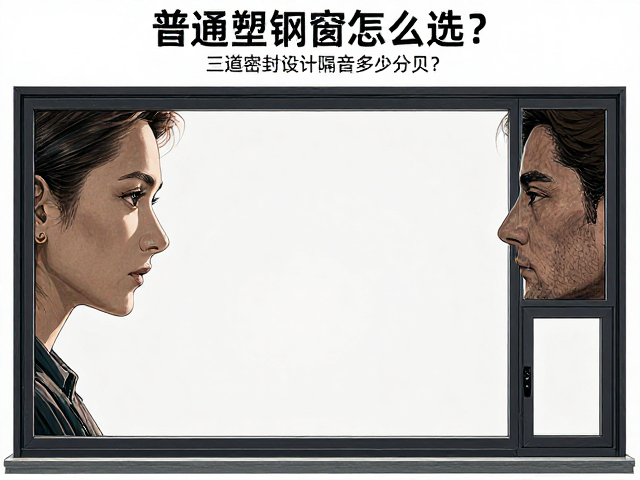 普通塑钢窗怎么选?三道密封设计隔音多少分贝?