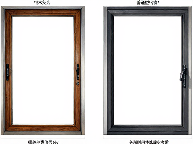 现代简约铝木复合窗与普通塑钢窗对比,哪种更值得装?