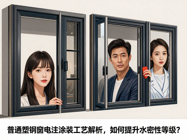 普通塑钢窗电泳涂装工艺解析,如何提升水密性等级?