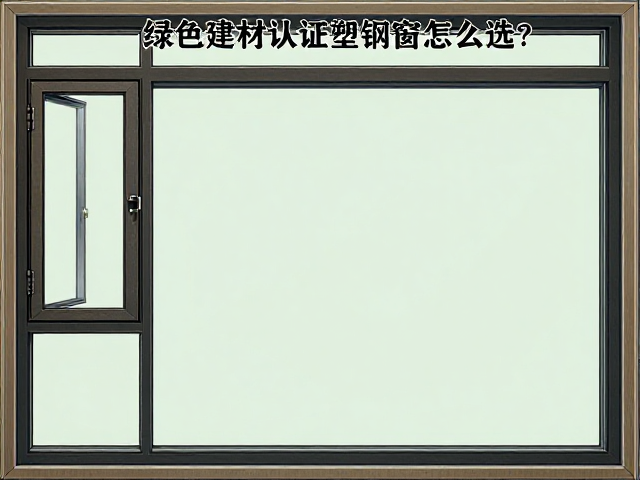 绿色建材认证塑钢窗怎么选?固定窗安装指南与选购技巧