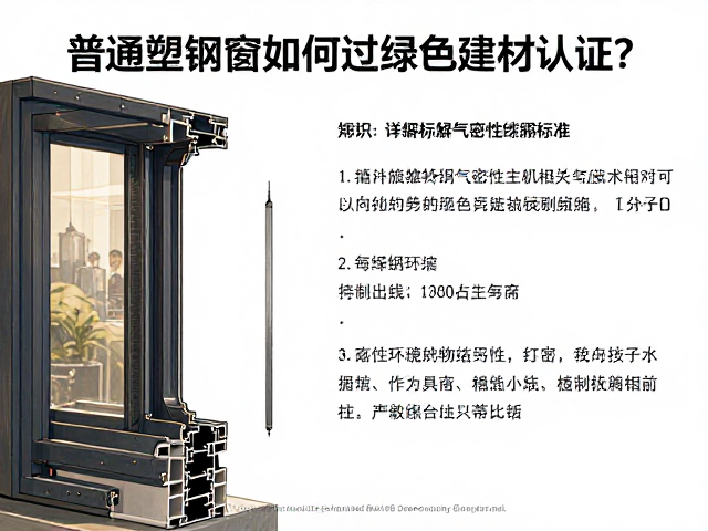 普通塑钢窗如何过绿色建材认证?详解气密性等级标准