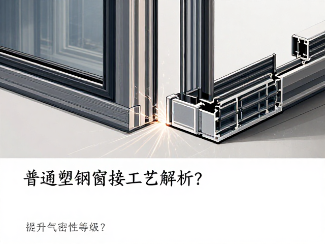 普通塑钢窗焊接角缝工艺解析,如何提升气密性等级?