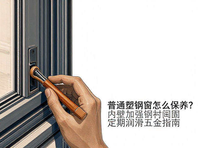 普通塑钢窗怎么保养?内壁加强钢衬加固与定期润滑五金指南