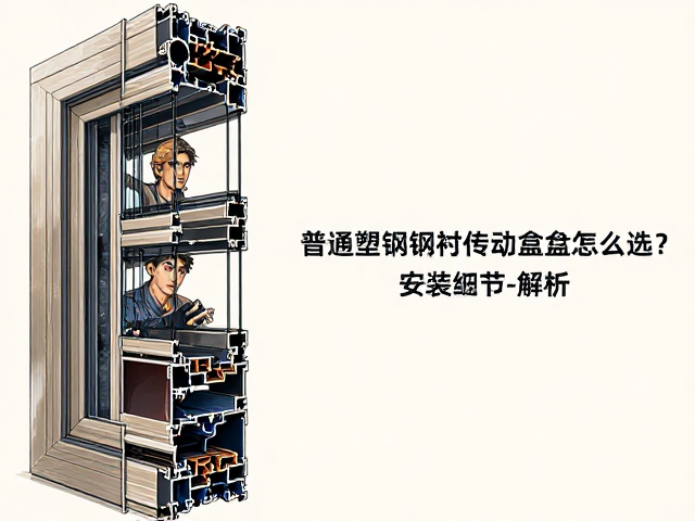普通塑钢窗钢衬与传动盒怎么选?避坑指南,安装细节全解析