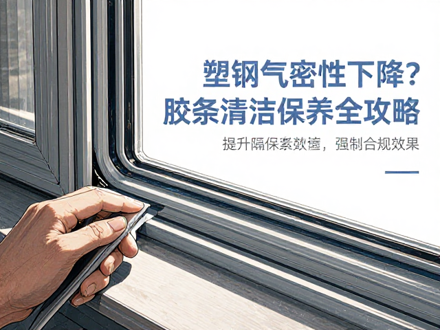 塑钢窗气密性下降？胶条清洁保养全攻略，提升隔音保温效果