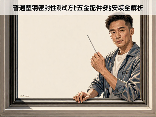 普通塑钢窗密封性测试方法,五金配件选购与安装全解析