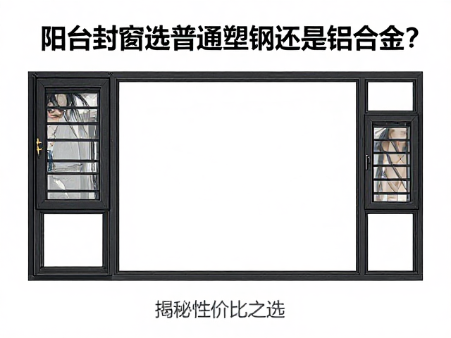 阳台封窗选普通塑钢还是铝合金?揭秘性价比之选