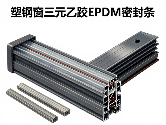 塑钢窗三元乙丙EPDM密封条与玻璃垫块选型指南