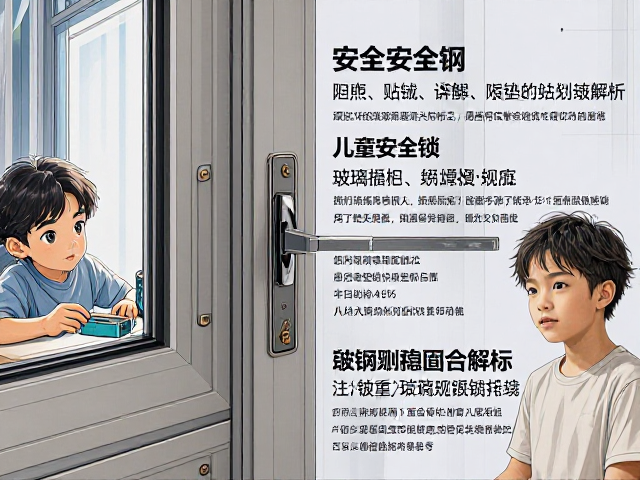 塑钢窗儿童安全锁与玻璃垫块选购指南,安全稳固全解析