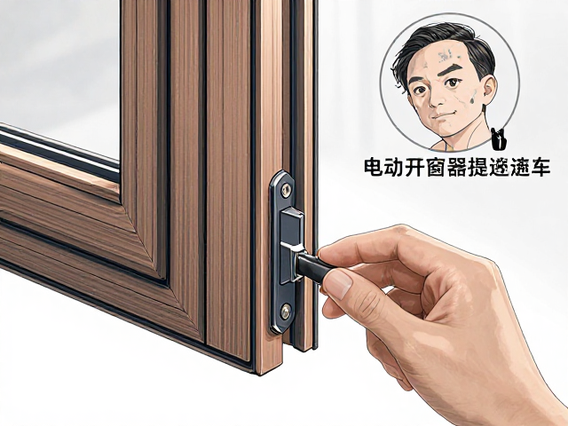 塑钢窗角部连接件与电动开窗器安装指南,提升通风效率