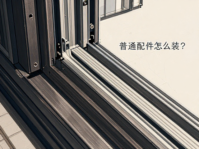 普通配件塑钢窗怎么装?固定片压条安装步骤详解,牢固防漏风