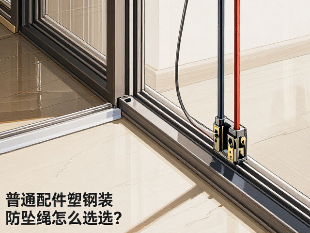 普通配件塑钢窗防坠绳怎么选?搭配踢脚线安装避坑指南