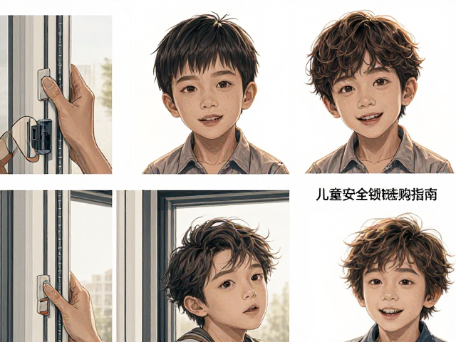 塑钢窗安装教程，固定片卡位与儿童安全锁选购指南