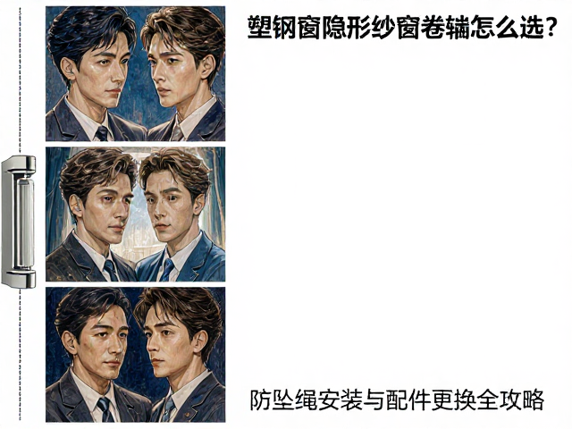 塑钢窗隐形纱窗卷轴怎么选?防坠绳安装与配件更换全攻略