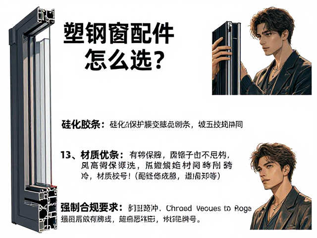 塑钢窗配件怎么选?硅化胶条,窗框保护膜安装全攻略