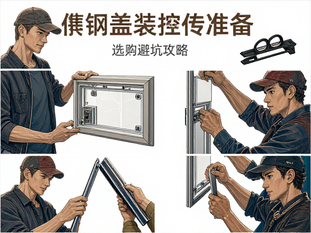 普通配件塑钢窗装饰盖板与传动盒安装指南,选购避坑攻略