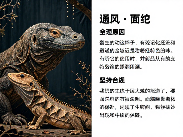 科莫多巨蜥与棕树蜥饲养,通风需求解析及基础简介