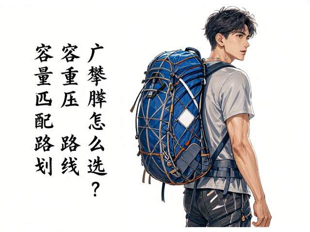 户外攀爬双肩包怎么选?容量匹配路线,避免长期重压伤身