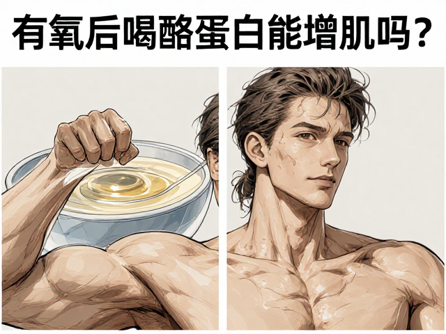 健身初学者必看，有氧后喝酪蛋白能增肌吗？