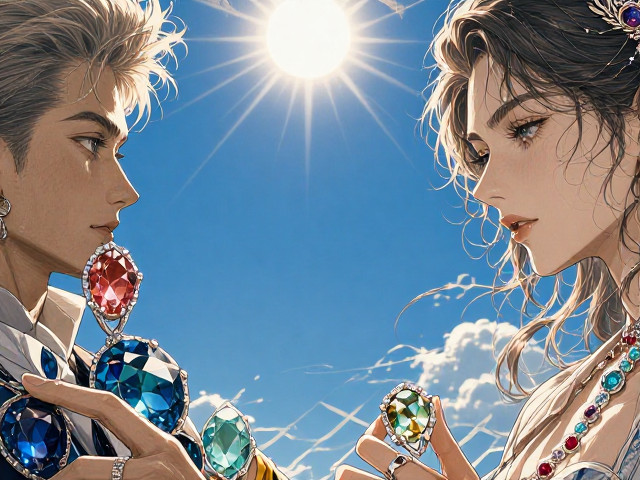 盛夏晴空下,太阳般耀眼的婚礼珠宝灵感