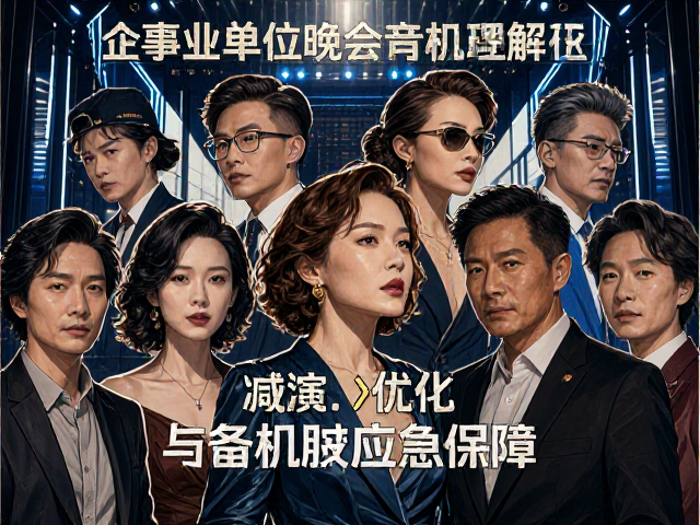 企事业单位晚会演出音响方案，减法合成优化与备机应急保障