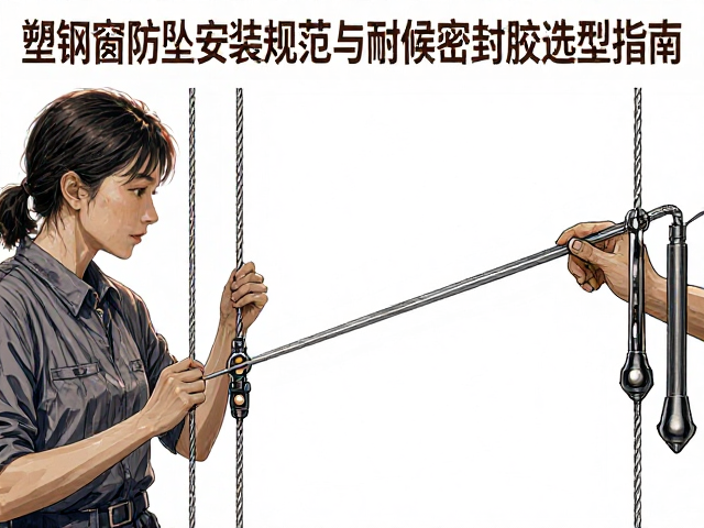 塑钢窗防坠绳安装规范与耐候密封胶选型指南