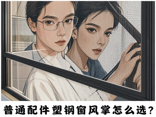 普通配件塑钢窗风撑怎么选?防虫纱网安装全攻略