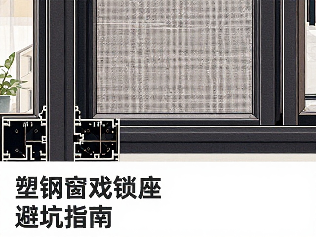 塑钢窗配金刚网纱窗与锁点锁座怎么选?避坑指南,安装要点