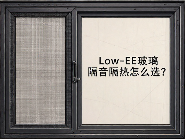 普通配件塑钢窗搭配金刚网纱窗与Low-E玻璃,隔音隔热怎么选?