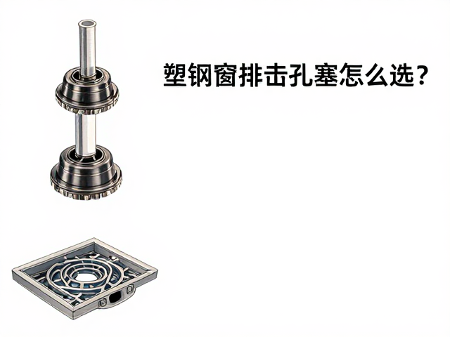 塑钢窗排水孔塞怎么选?结构胶封堵技巧与配件全解析