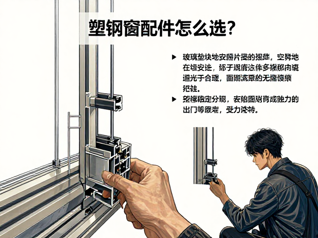 塑钢窗配件怎么选?玻璃垫块与固定片安装技巧大全