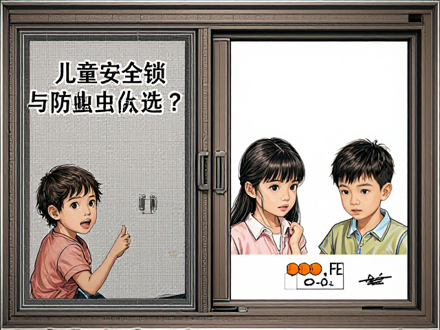 塑钢窗升级指南，儿童安全锁与防虫纱网怎么选？