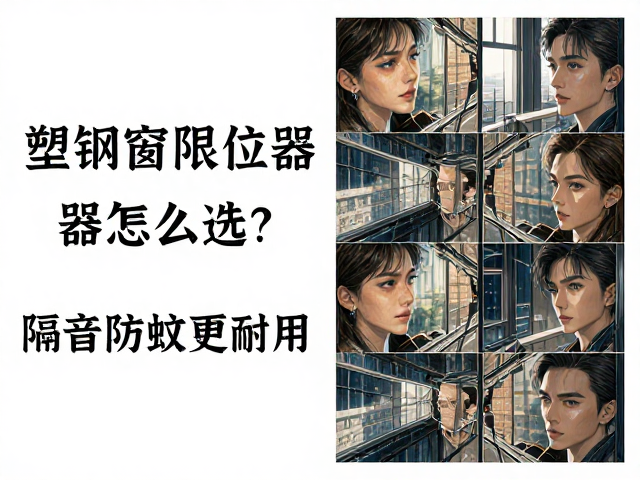 塑钢窗限位器怎么选?金刚网纱窗搭配全攻略,隔音防蚊更耐用