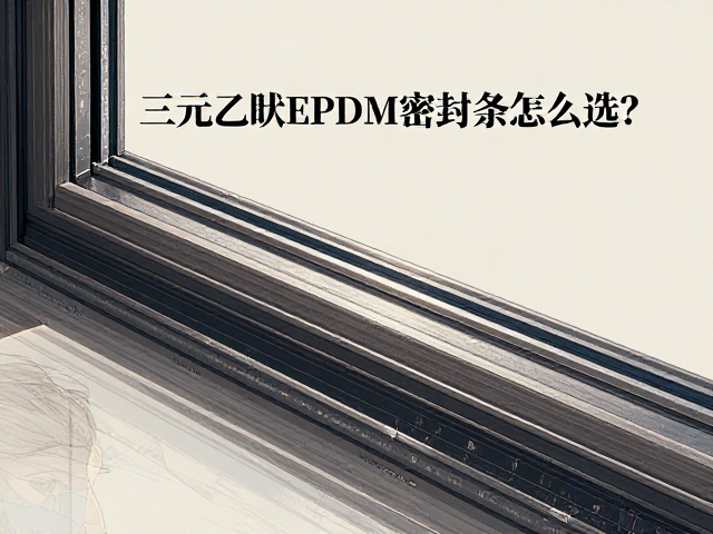 塑钢窗三元乙丙EPDM密封条怎么选?窗框保护膜施工全解析
