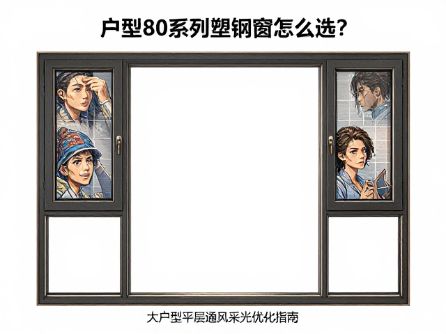 小户型80系列塑钢窗怎么选?大户型平层通风采光优化指南