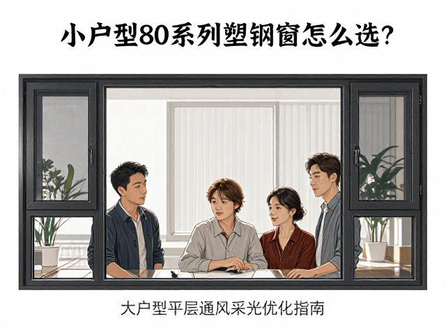 小户型80系列塑钢窗怎么选?大户型平层通风采光优化指南