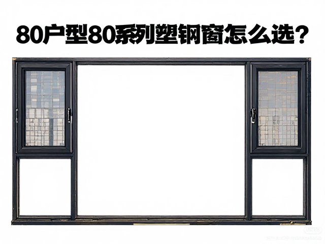 小户型80系列塑钢窗怎么选?大户型平层通风采光优化指南